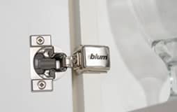 Blum Blum 38N358B.12 Compact 3/4" Overlay Wrap Around Press-in Hinge