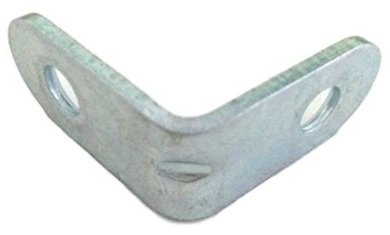 (16PC) LB-1.ZP Corner Brace"L" Corner Bracket 1" X 1" Zinc Plated