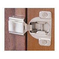 Blum 105 Degrees Compact 38N Series 5/8" Overlay Screw-On One Piece Design Cabinet Hinge