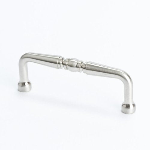 Berenson 0973-1BPN-P Advantage Plus 2 3 Inch Handle Pull from the Timeless Charm Collection, Brushed Nickel Finish