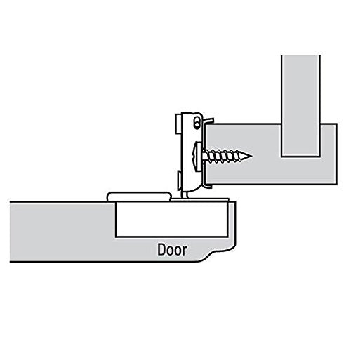 Blum Compact Face Frame Hinge with Blumotion 1/2" Overlay Pair