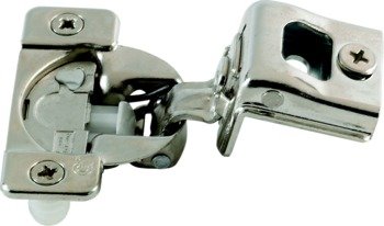 Wrap Around Hinge, 108° Wrap, Grass TEC Face Frame - Soft Close 1-1/4" Overlay, Press-fit; Model 02910A-15