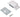 Shutter Hardware 50631-R Box of 10-15lb Single Magnetic Catch White/zinc Retail Pack.