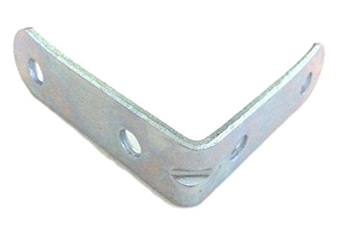 (100PC) LB-4.ZP Corner Brace"L" Corner Bracket 4" X 4" Zinc Plated