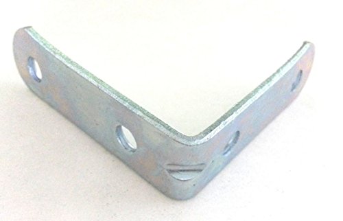 (100PC) LB-3.5.ZP CORNER BRACE"L" CORNER BRACKET 3 1/2" X 3 1/2" ZINC PLATED