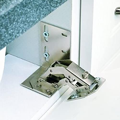 Rev-A-Shelf 6552-ETH-10 Euro Face Frame Tip-Out Tray Hinge, Chrome