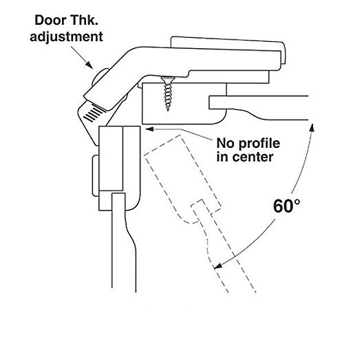 Blum Clip Top 60° Bi-Fold Hinge Pair