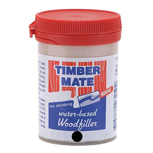 Timbermate Rustic Ebony Hardwood Wood Filler 8oz Jar