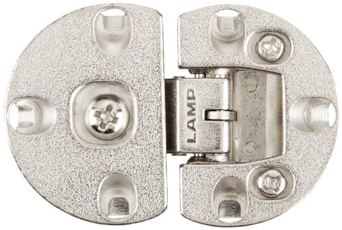 Sugatsune SDH-001/NI Zinc Alloy Adjustable Type Drop Lid Hinge, Nickel Finish, 38mm Height