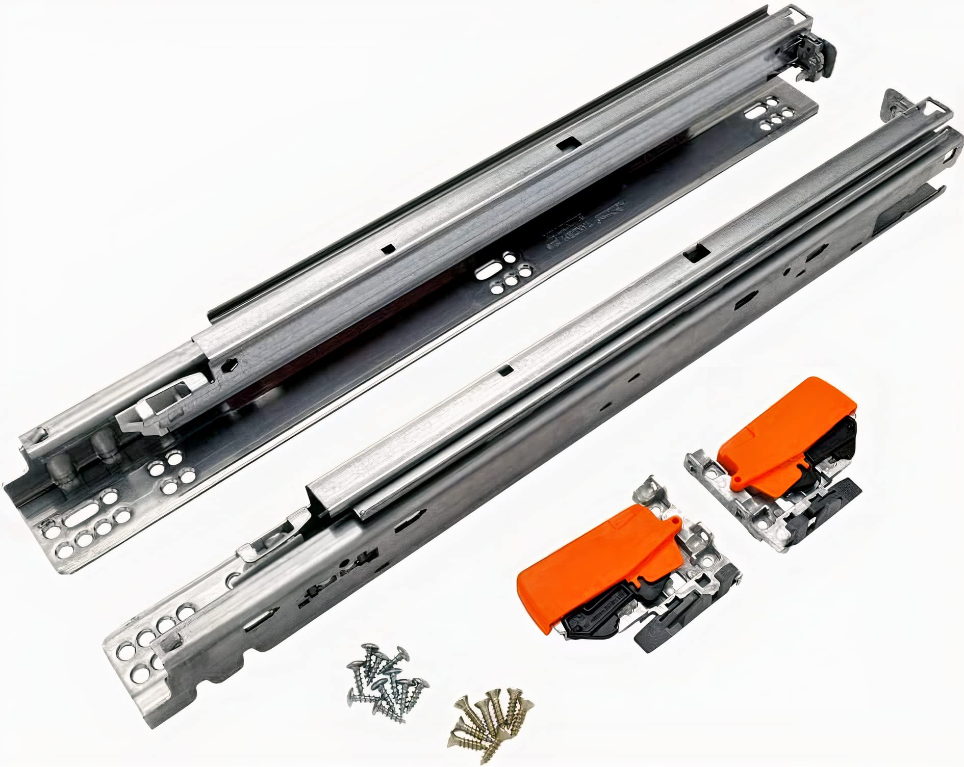 BLUM 21 Inch Full Extension Concealed Undermount Drawer Slide 563F5330B with 100 Lbs. Weight Capacity and Soft Close for 3/4 inch Thick Drawers. (Pair)